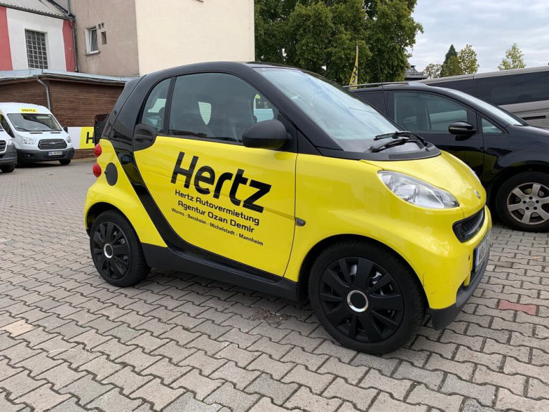 Fahrzeugfolierung PKW Folierung